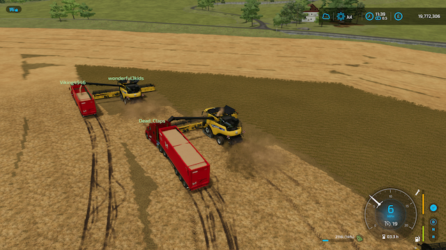 Big Truck Grain action